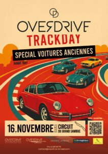 Trackday des voitures anciennes - Circuit du Grand Sambuc